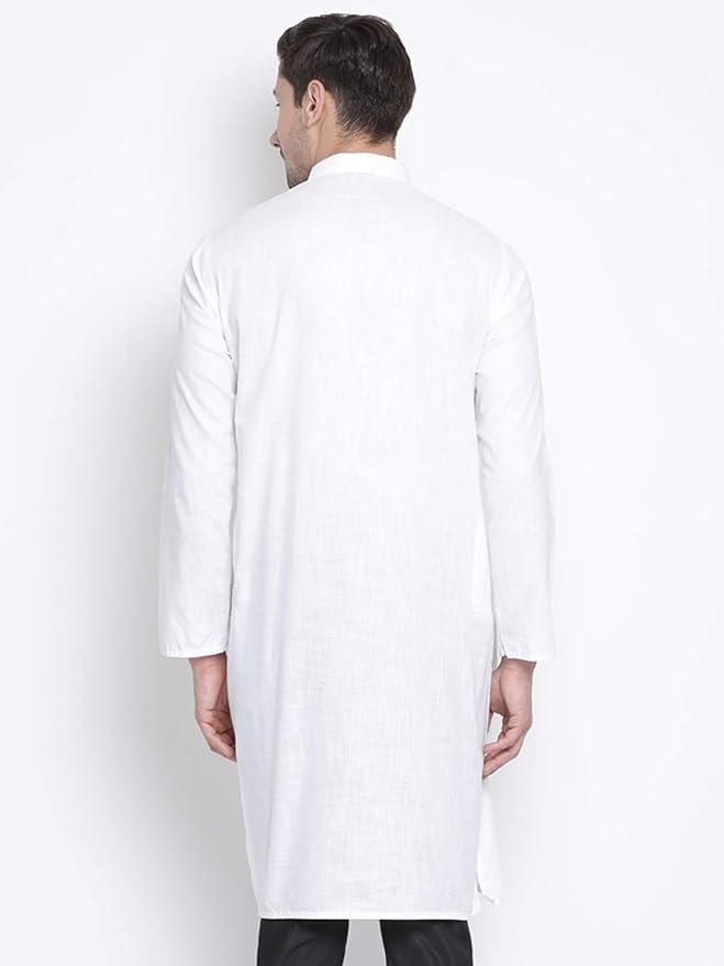 VASTRAMAY Men Cotton Regular Fit Kurta - Image 2