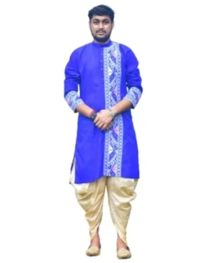 Men’s Kurta Set Jamdani Work